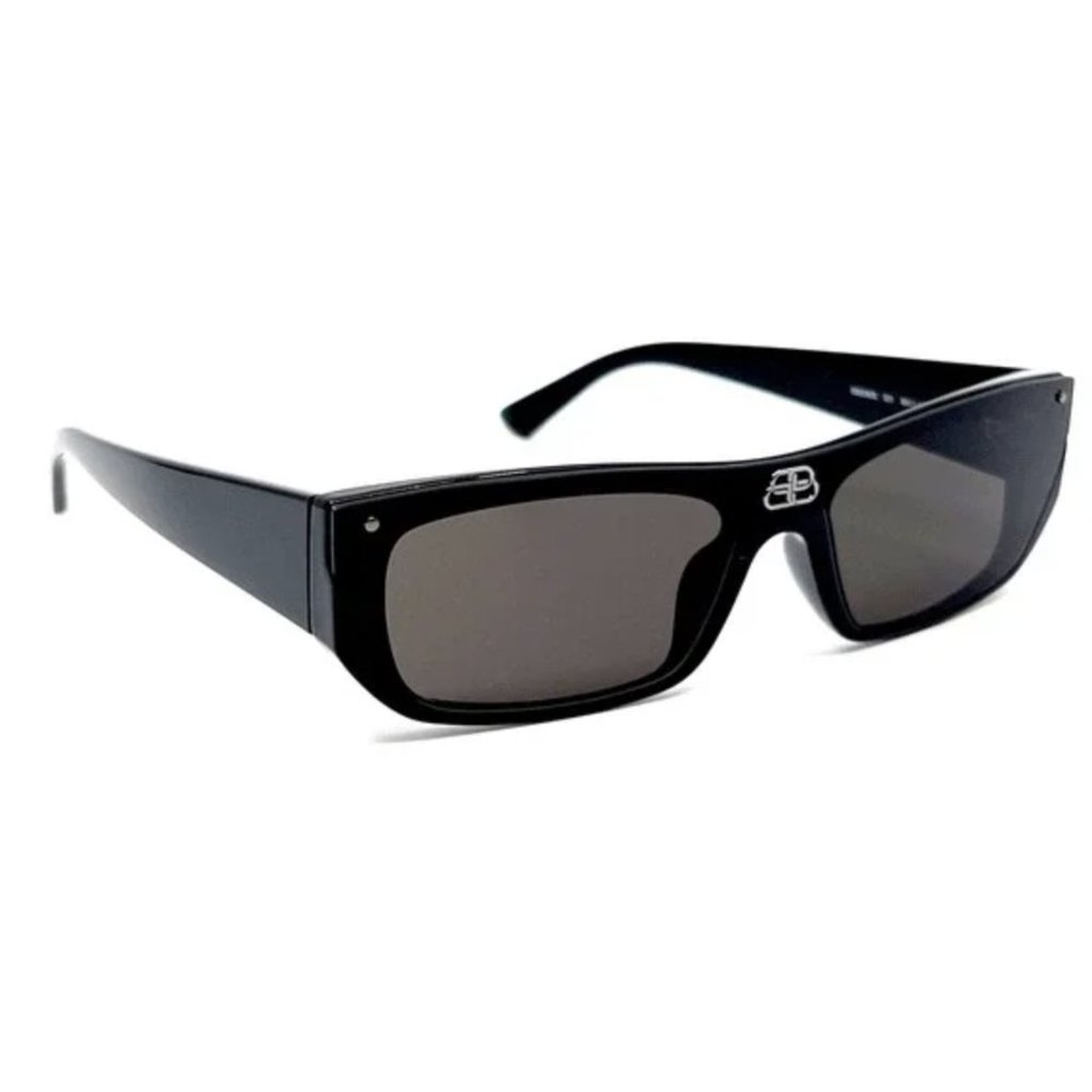 NWT Balenciaga BB0080S - 001 Black Sunglasses